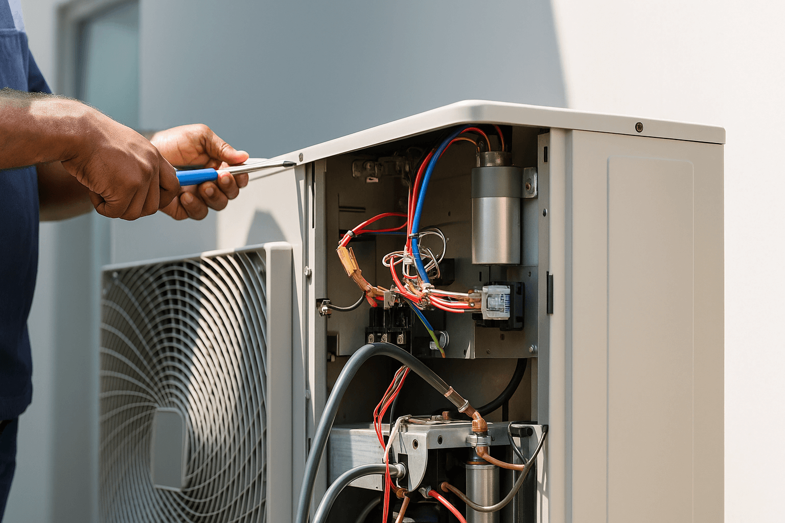 Boiler Repair in action